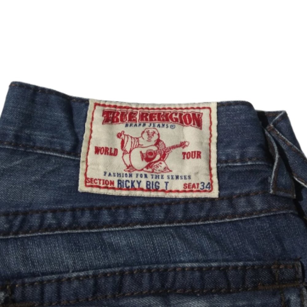 TRUE RELIGION GOOD CONDITION  RICKY BIG T SEAT 34
